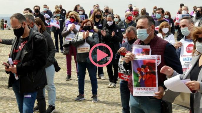 ⏯️ Concentració a Lleida contra la crisi del coronavirus i per reclamar la formació d'un nou Govern