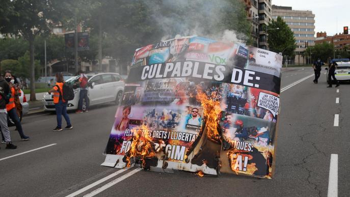 ⏯️ Manifestació a Lleida pels tres mesos de l’empresonament de Hasel