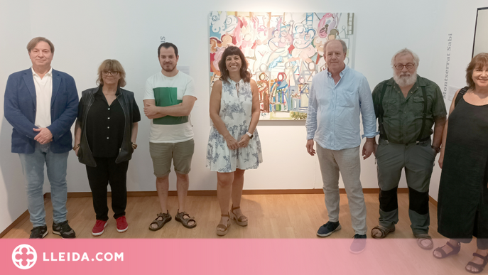 Tàrrega acull una exposició d'artistes que van rebre el mestratge del pintor Jaume Minguell