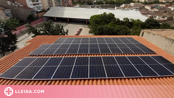 Entren en funcionament els mòduls fotovoltaics de l'edifici del Consell Comarcal de l'Urgell