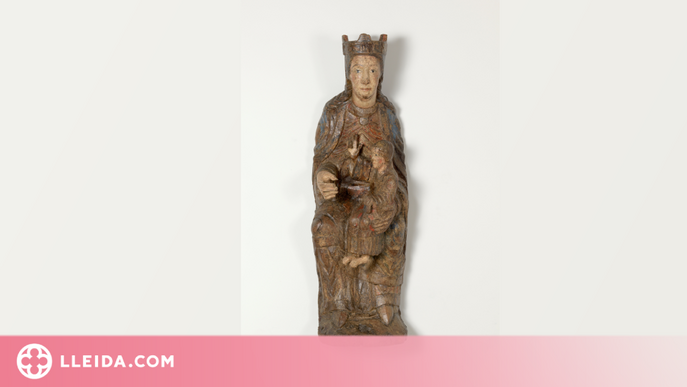 Una talla de fusta policromada del segle XII, l'última incorporació del Museu de Solsona