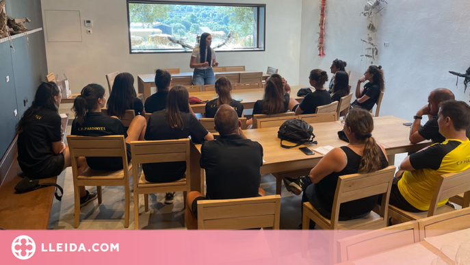 Taller de Psicologia Esportiva, amb el Femení del CF Pardinyes