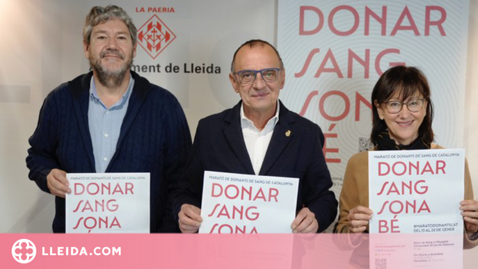 Lleida se suma a la Marató de Donants de Sang de Catalunya