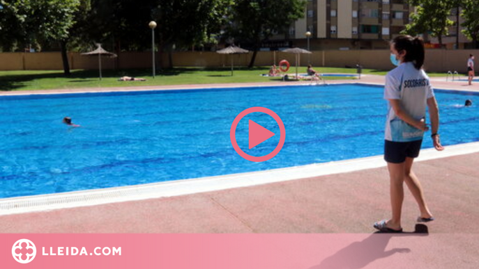 Lleida obre les piscines municipals amb cita prèvia i mesures anticovid