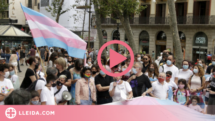 El col·lectiu trans celebra el desbloqueig de la llei que recollirà la lliure elecció de gènere