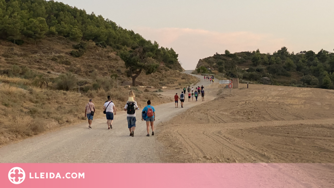 Caminada solidària contra el càncer a Castelldans