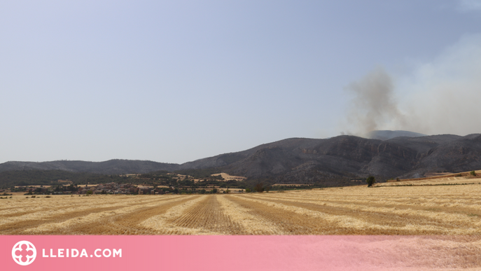 ⏯️ La superfície cremada per l'incendi de Baldomar ja supera les 2.000 hectàrees