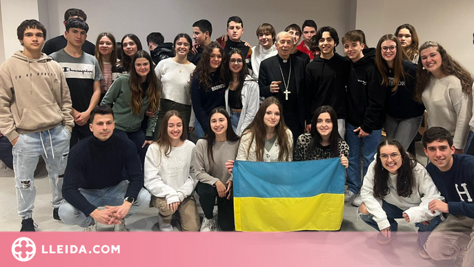 Pregària dels joves del Bisbat de Lleida per la pau a Ucraïna