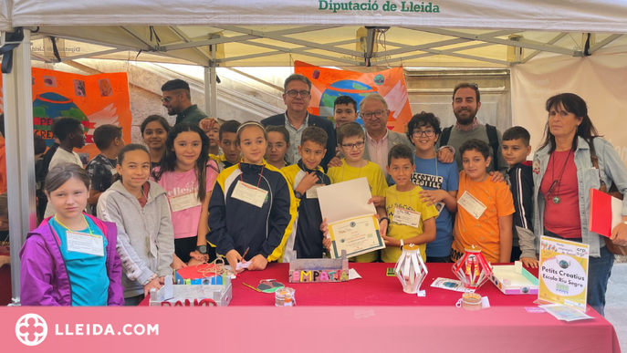 Més de 220 alumnes de primària exposen a Lleida el producte de les seves 'empreses'