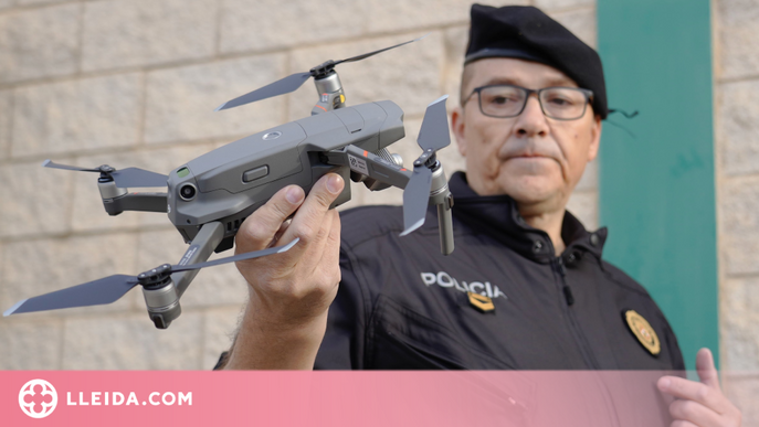 Lleida ja compta amb drons policials per tasques de vigilància a distància