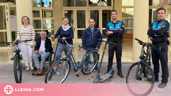 Torrefarrera suma tres bicicletes i dos patinets elèctrics a la flota de vehicles municipals