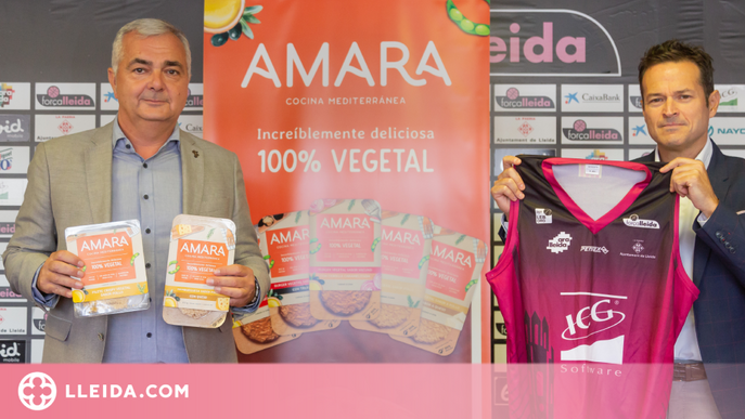 El Força Lleida incorpora les hamburgueses vegetals Amara com a nou patrocinador