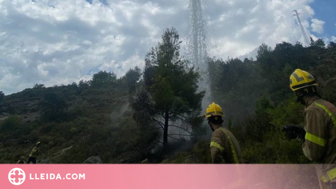 Extingit un incendi forestal a Tremp