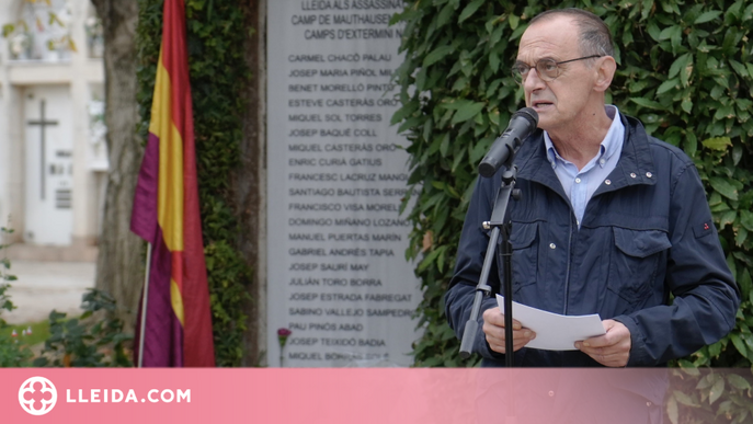 Lleida ret homenatge als lleidatans assassinats en els camps d'extermini nazis
