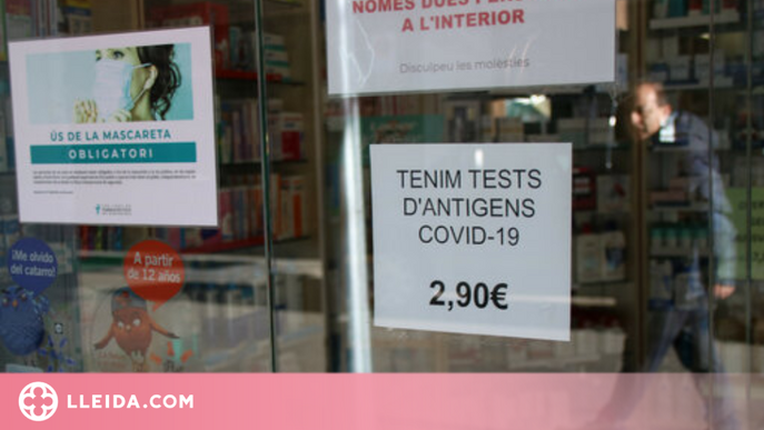 ⏯️ Els farmacèutics acullen positivament que es limiti el preu dels tests