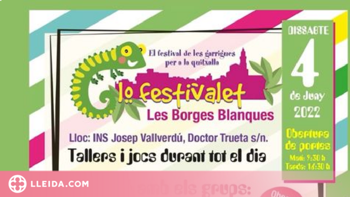 Les Borges celebra aquest cap de setmana 'Lo Festivalet'
