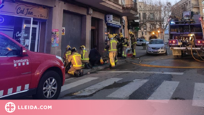 ⏯️ L'incendi d'un pis a Solsona obliga a evacuar 31 veïns