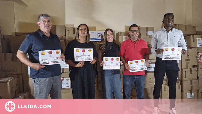 Lleida envia 3 vehicles de material pels damnificats al terratrèmol del Marroc
