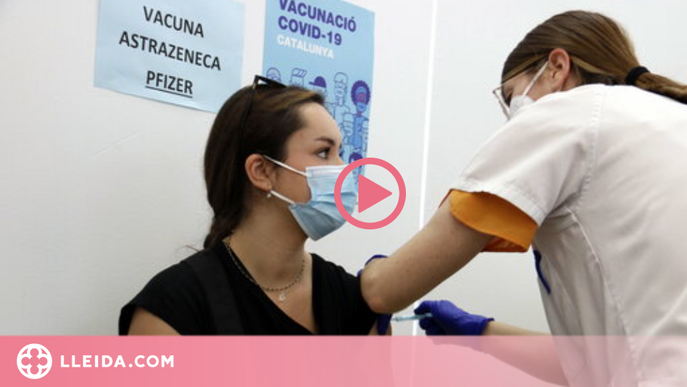 La majoria de treballadors essencials de Lleida es decanta per completar la pauta de vacunació amb AstraZeneca