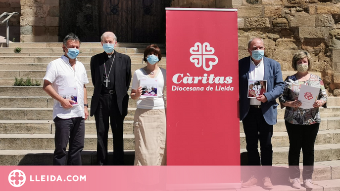 Més de 16.000 persones es beneficien amb les accions de Càritas Diocesanes de Lleida, Solsona i Urgell l'any 2020