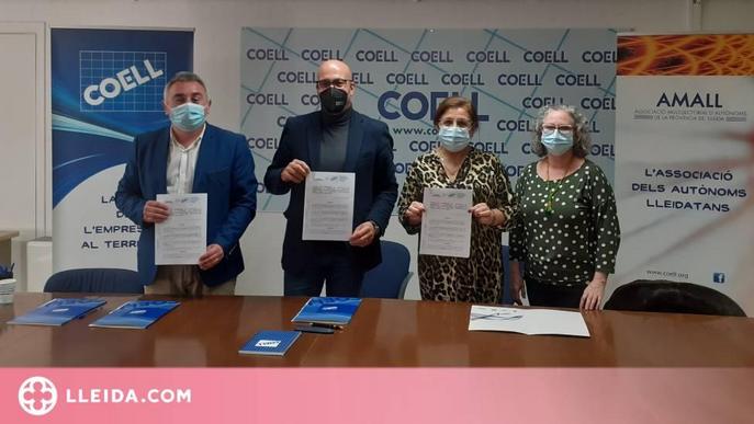 El COELL i AMALL signen un conveni de cooperació amb l'Associació de Comerciants i Empresaris de Magraners