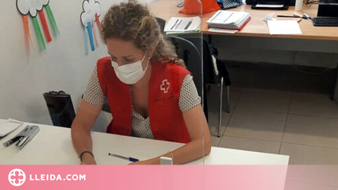 El 35,6% de les persones ateses per Creu Roja Lleida no tenen cap ingrés mensual estable