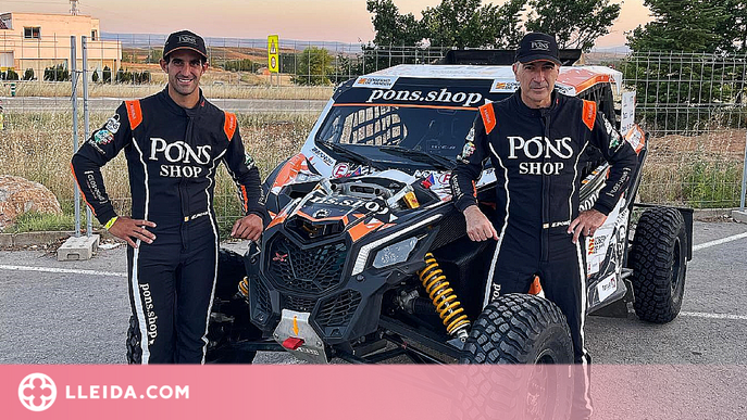 El pilot lleidatà Eduard Pons posa rumb al Campionat del Món de Bajas