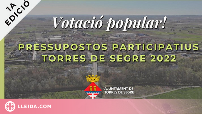 Torres de Segre sotmet a votació popular els pressupostos aquest diumenge