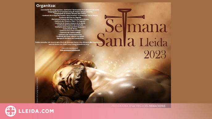 ℹ️ Així serà la Setmana Santa 2023 a Lleida