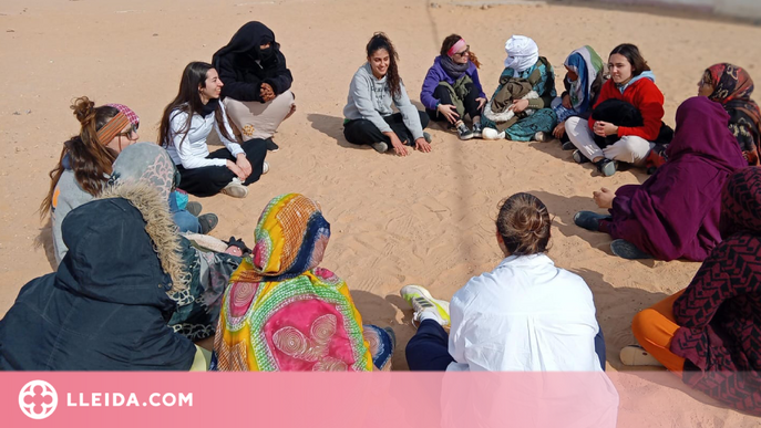 Continua l'experiència dels 20 joves de Lleida als campaments de refugiats sahrauís