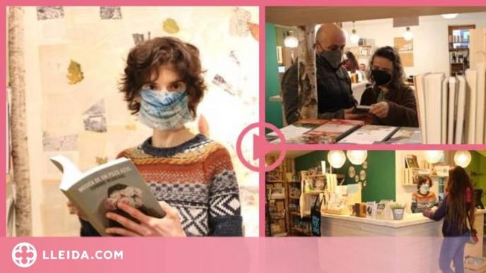 ⏯️ Una quadra d'animals es converteix en una llibreria arran del confinament al Pallars Sobirà