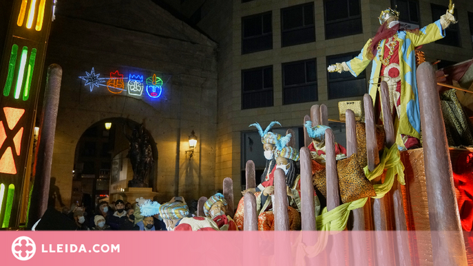 ⏯️ Els Reis d'Orient porten la il·lusió als carrers de Lleida
