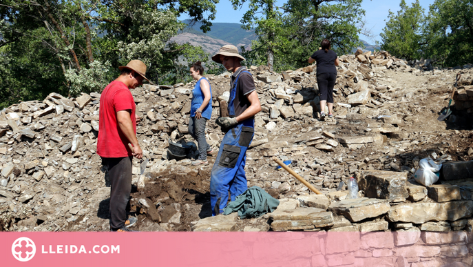 ⏯️ Localitzen una desena de cases del segle XV en les excavacions de la Pobla de Segur