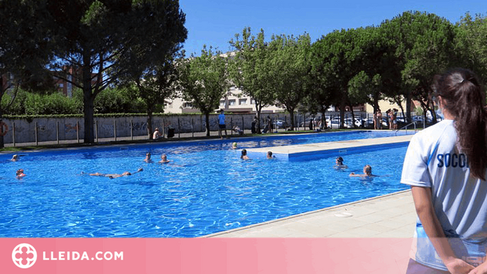 S'amplia l'horari de les piscines municipals de Lleida per la previsió d'altes temperatures