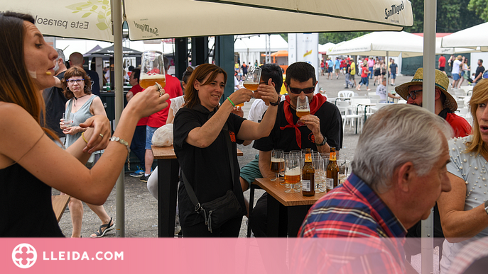 Concurs de tiratge i tasts de cerveses a l'Aplec del Caragol de Lleida