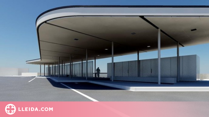 Almacelles confia utilitzar la nova estació d'autobusos abans de l'estiu que ve