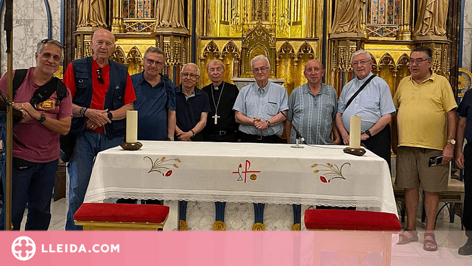 23 sacerdots de viatge a França per celebrar les seves noces d'or sacerdotals
