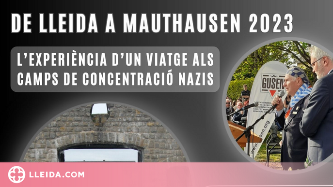 Estudiants lleidatans de secundària presenten l'experiència del viatge als camps de concentració Mauthausen