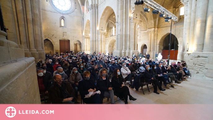 La Seu Vella acull per primera vegada el Pregó de la Setmana Santa de Lleida
