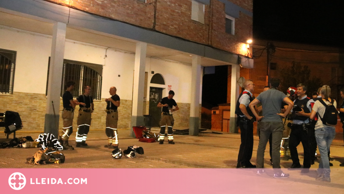 Els veïns desallotjats per una explosió a Sant Pere de Lleida ja són a casa