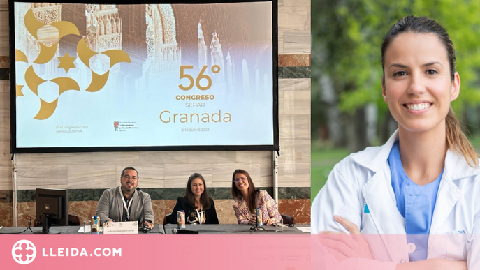 La pneumòloga de l'HUAV Jessica González, reconeguda com a investigadora jove amb més projecció del país