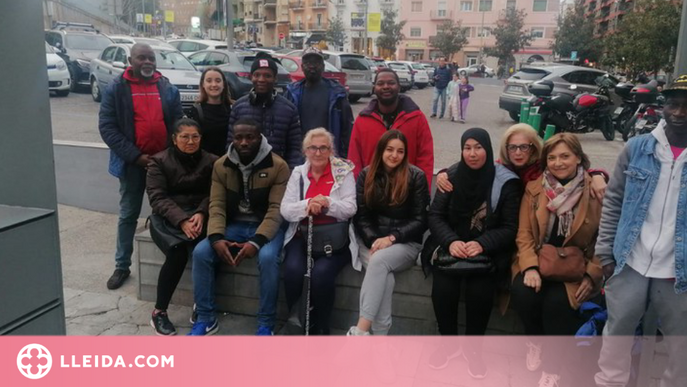  Voluntariat sènior i persones sense llar en un projecte de mentoria a Lleida