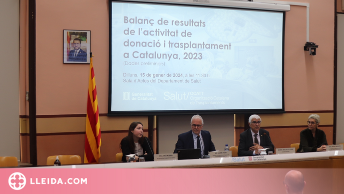  L'any 2023 es tanca amb xifres rècord de donació i trasplantament a Catalunya