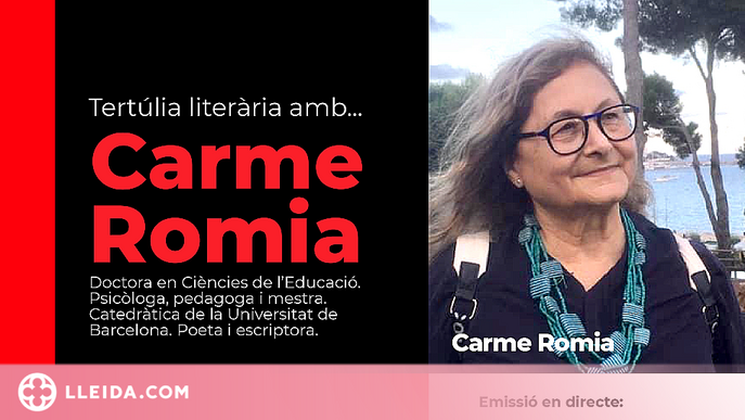 Continua el cicle "Els 10 de..." amb l'escriptora Carme Romia a la Biblioteca de Lleida