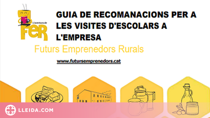 Publiquen una Guia de visites a empreses dins el Projecte Futurs Emprenedors Rurals de la Noguera