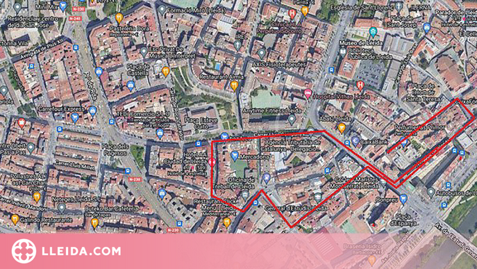 ℹ️ Talls i recomanacions de trànsit a Lleida per la Processó del Sant Enterrament