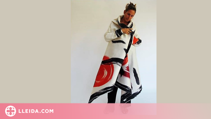 El Concurs de Vestits de Paper de Mollerussa lluirà un abric pintat de la dissenyadora Kima Guitart