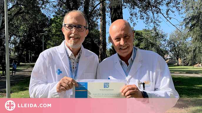 L'Arnau de Vilanova de Lleida, al top 3 dels hospitals espanyols per la seva activitat mèdica