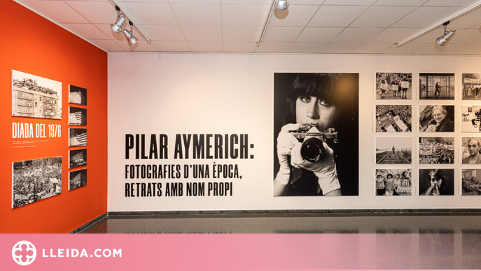 L'exposició ‘Pilar Aymerich: Fotografies d’una època, retrats amb nom propi’ a Balaguer
