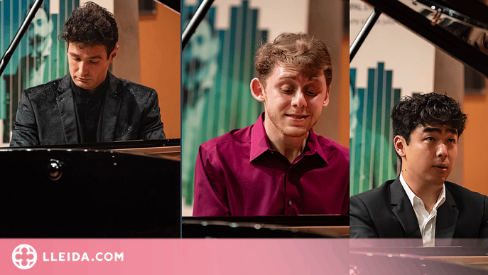 El XXV Concurs Internacional de Piano Ricard Viñes de Lleida ja té els seus tres finalistes